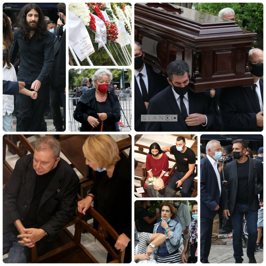 Μίκης Θεοδωράκης: Βαθιά θλίψη και πόνος στην κηδεία του! (Φωτογραφίες)