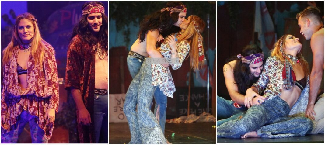 Μαίρη Συνατσάκη - Ίαν Στρατής: Καυτά φιλιά on stage στη νέα τους παράσταση!