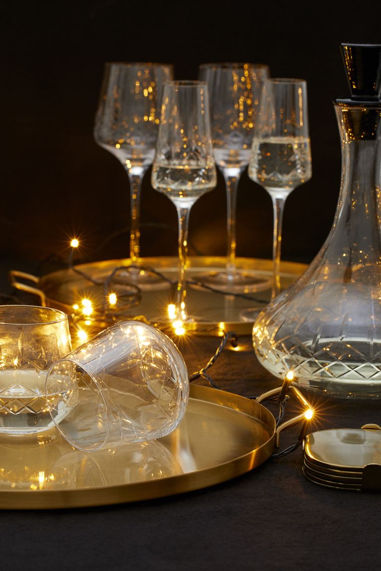 Κρυστάλλινα ποτήρια που θα αναβαθμίσουν την αισθητική στο Χριστουγεννιάτικο τραπέζι