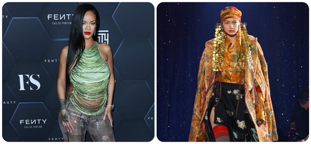 Rihanna και Gigi Hadid φόρεσαν την ίδια χαμηλόμεση φουστα Coperni!
