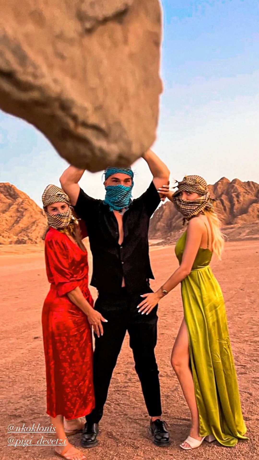 Κατερίνα Καινούργιου: Το φωτογραφικό άλμπουμ από το υπερλούξ ταξίδι της στην Έρημο με τον Νίκο Κοκλώνη 