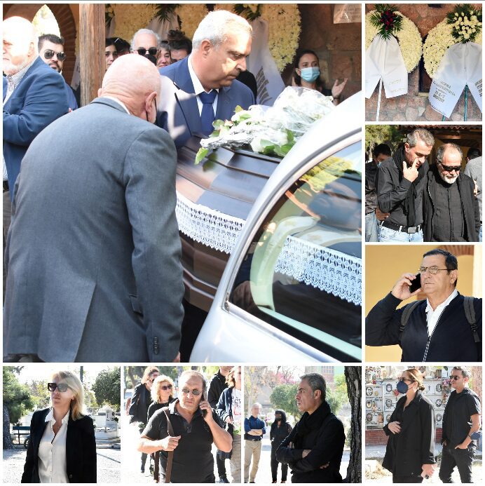 Ηλίας Ζερβός: Θρήνος στην κηδεία του ηθοποιού (φωτογραφίες)